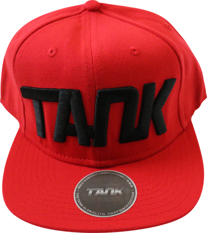 Tank Snapback  –  Red/Black