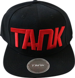 Tank Snapback – Black/Red
