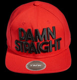 Damn Straight Snapback - Red/Black