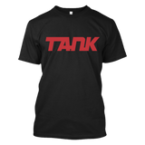 Tank Black T-Shirt - Red